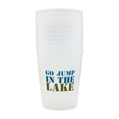 Mud Pie Lake Oars Retreat Flex Cup Sets | CeCe's Home & Gifts