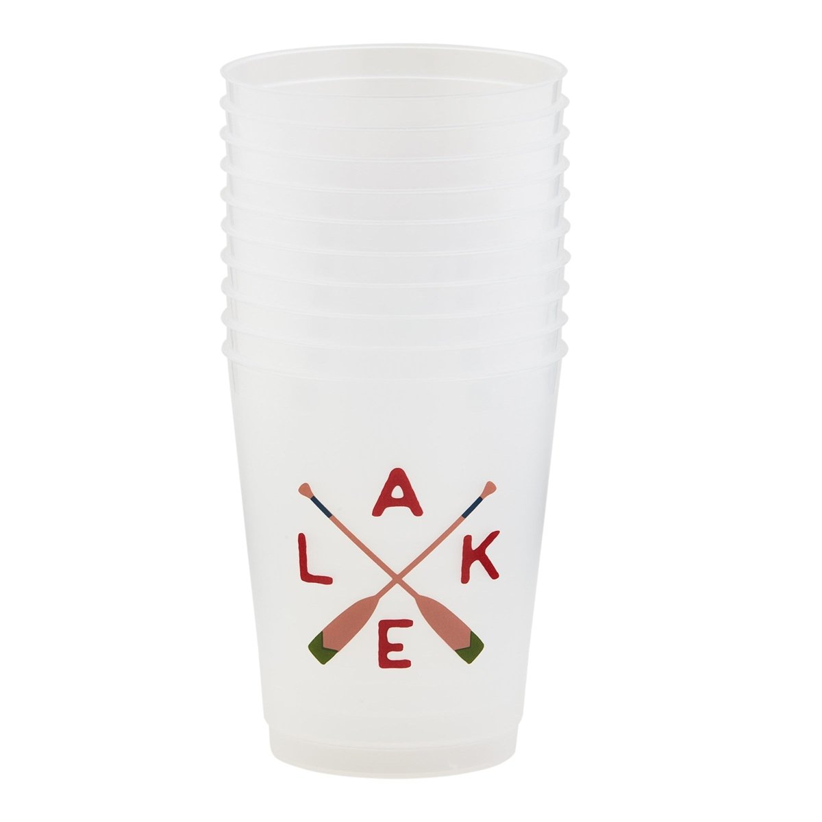 Mud Pie Lake Oars Retreat Flex Cup Sets | CeCe's Home & Gifts