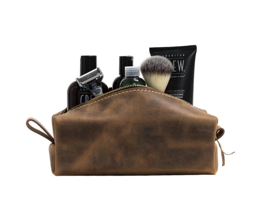 Lifetime Leather Unlined Toiletry Bag - CeCe's Home & Gifts