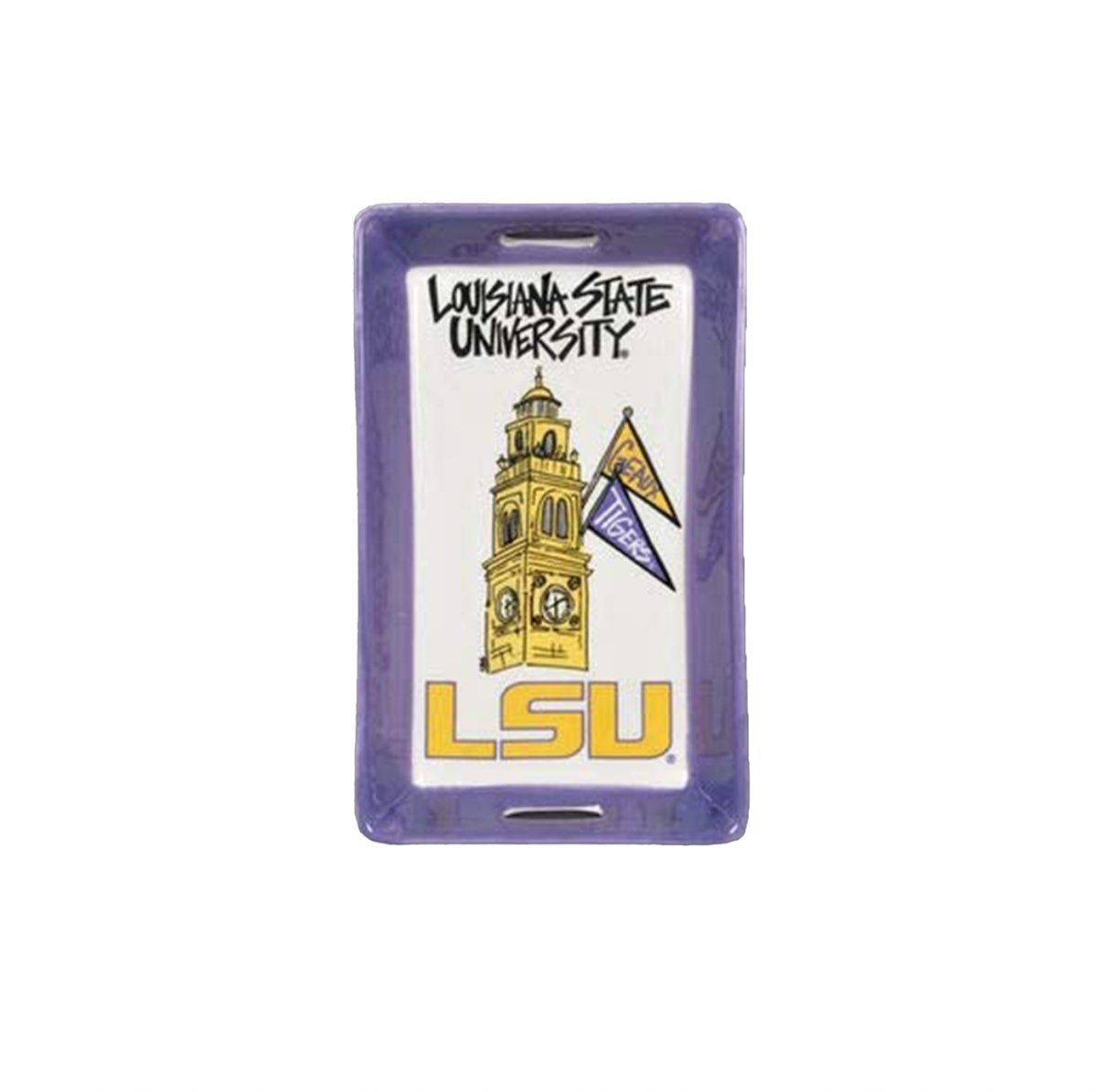 LSU Ceramic Mini Tray - CeCe's Home & Gifts