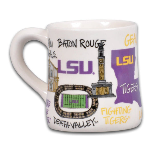 Magnolia Lane LSU Icon Ceramic Mug | CeCe's Home & Gifts
