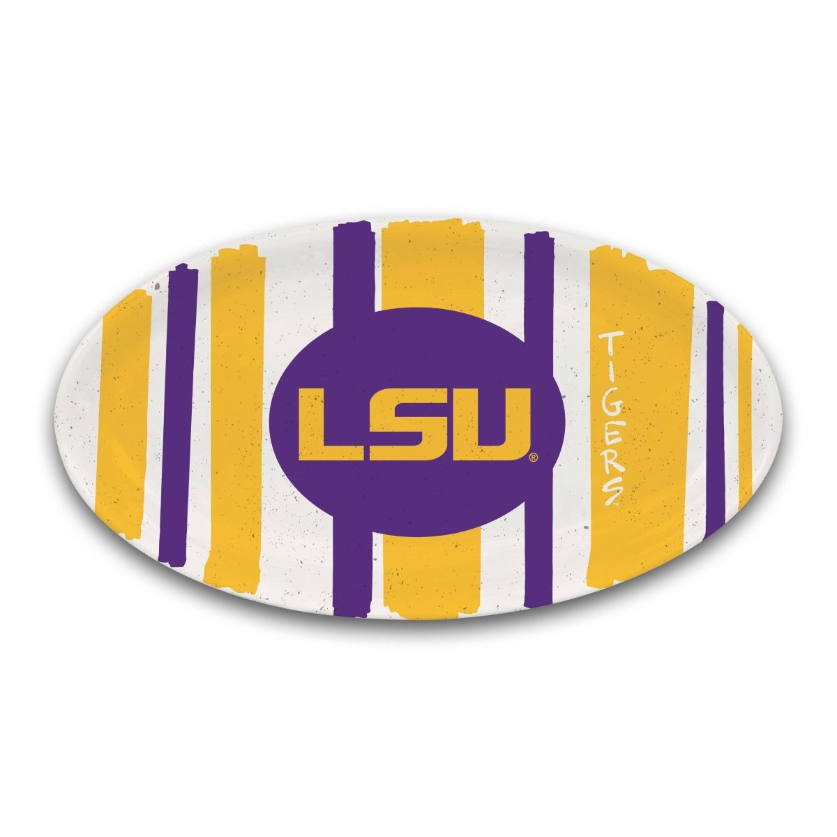 MAGNOLIA LANE LSU Melamine Platter | CeCe's Home & Gifts