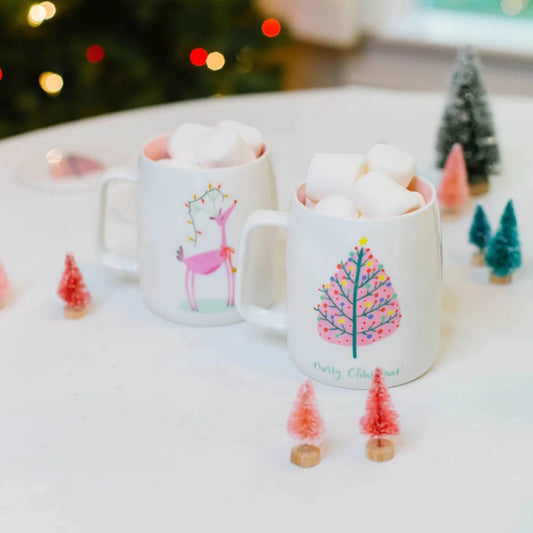 Mary Square Christmas Ceramic Mug (19oz) - CeCe's Home & Gifts
