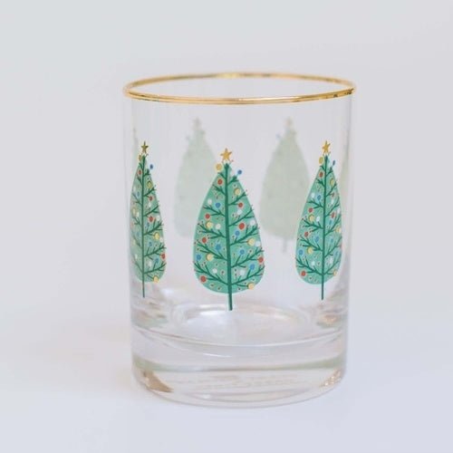 Mary Square Mary Square Christmas Tree Cocktail Glass (12oz.) | CeCe's Home & Gifts