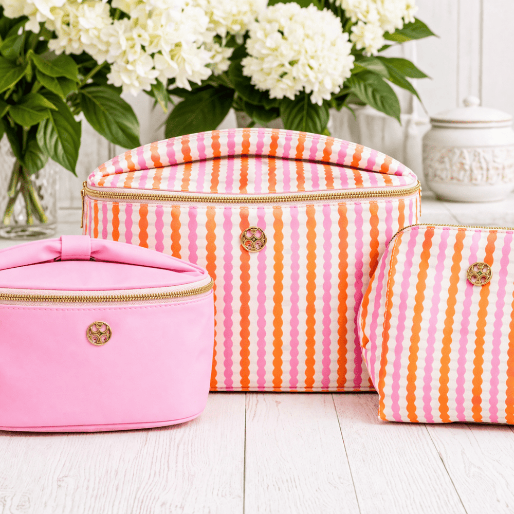 Mary Square Mary Square - Kiss and Makeup Bag | Sunstripe | CeCe's Home & Gifts