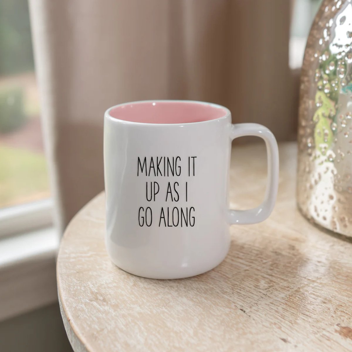 Mary Square "Making It Up" Ceramic Mug (19oz) - CeCe's Home & Gifts