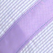 Oh Mint! Monogrammed Lilac Seersucker Small Backpack | CeCe's Home & Gifts