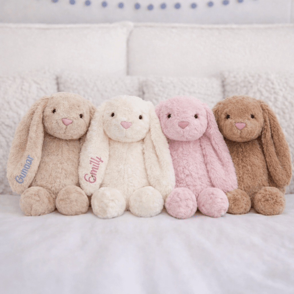 CeCe's Baby Boutique Monogrammed Plush Bunny - 16" | Doodlebugs by CeCe | CeCe's Home & Gifts