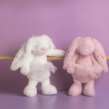 Mud Pie Mud Pie “Alice” The Bunny Bow Plush Pal | CeCe's Home & Gifts