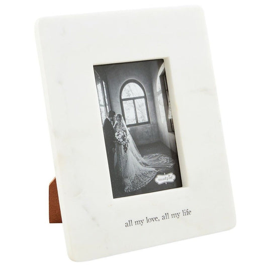 Mud Pie "All the Walks" Marble Frame (4x6) - CeCe's Home & Gifts