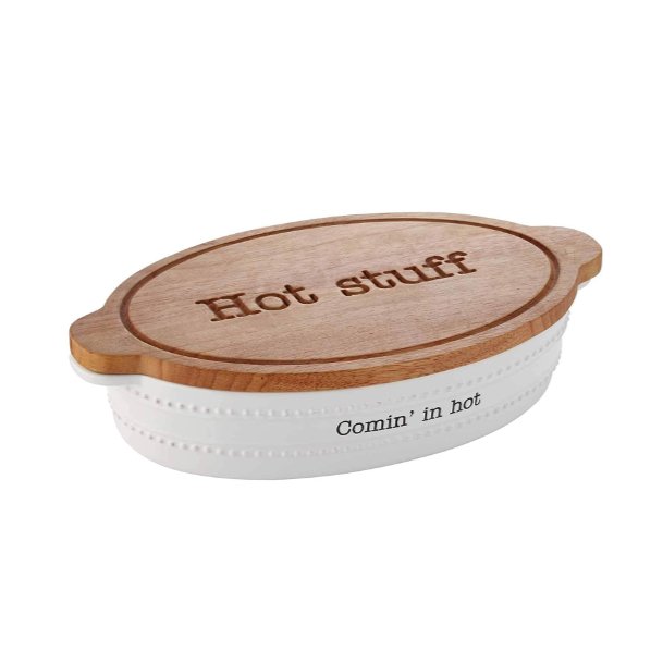 Mud Pie Mud Pie Baker & Trivet 2 - Piece Set | CeCe's Home & Gifts