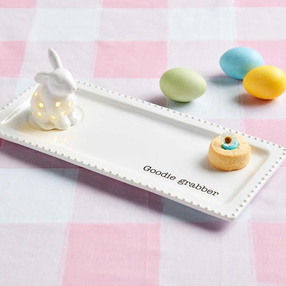 Mud Pie Mud Pie Bunny Light Up Sitter | CeCe's Home & Gifts