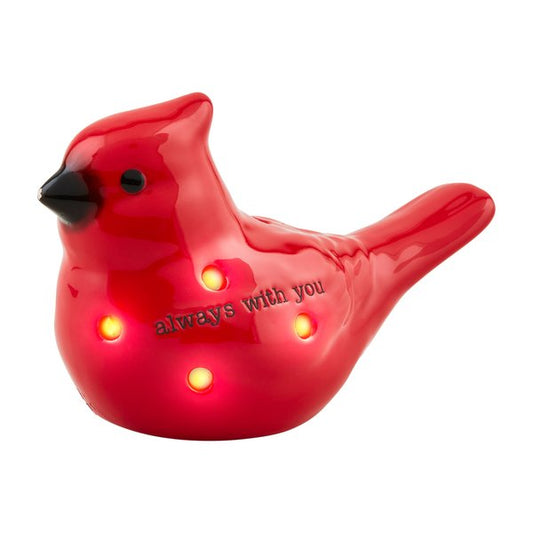 Mud Pie Cardinal Light - Up Sitter - CeCe's Home & Gifts