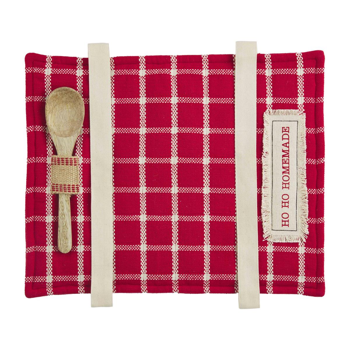 Mud Pie Mud Pie Casserole Holder Set - Made With Love | CeCe's Home & Gifts