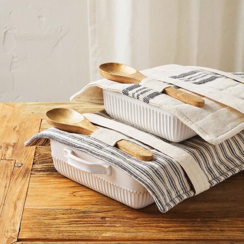Mud Pie Mud Pie Casserole Holder Set - Made With Love | CeCe's Home & Gifts