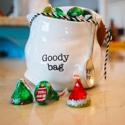 Mud Pie Mud Pie Ceramic In The Candy Bag With Scoop | CeCe's Home & Gifts