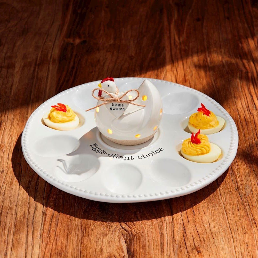 Mud Pie Mud Pie Chicken Light-Up Sitter | CeCe's Home & Gifts