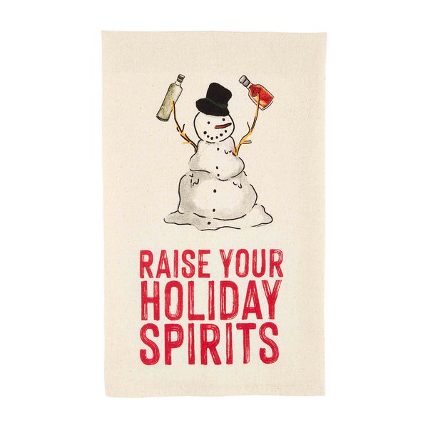 Mud Pie Mud Pie Christmas Humorous Drinking Towels | CeCe's Home & Gifts