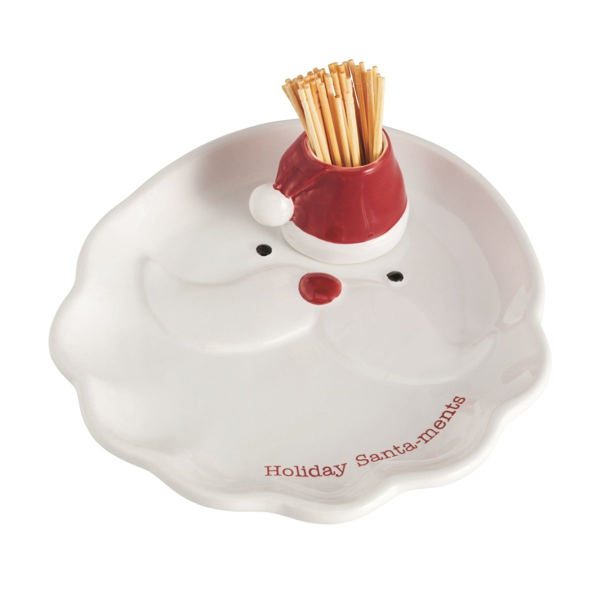 Mud Pie Mud Pie Christmas Toothpick Tray & Caddy Set - 2 Styles | CeCe's Home & Gifts