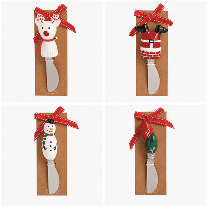 Mud Pie Mud Pie Circa Christmas Spreaders - 4 Styles | CeCe's Home & Gifts