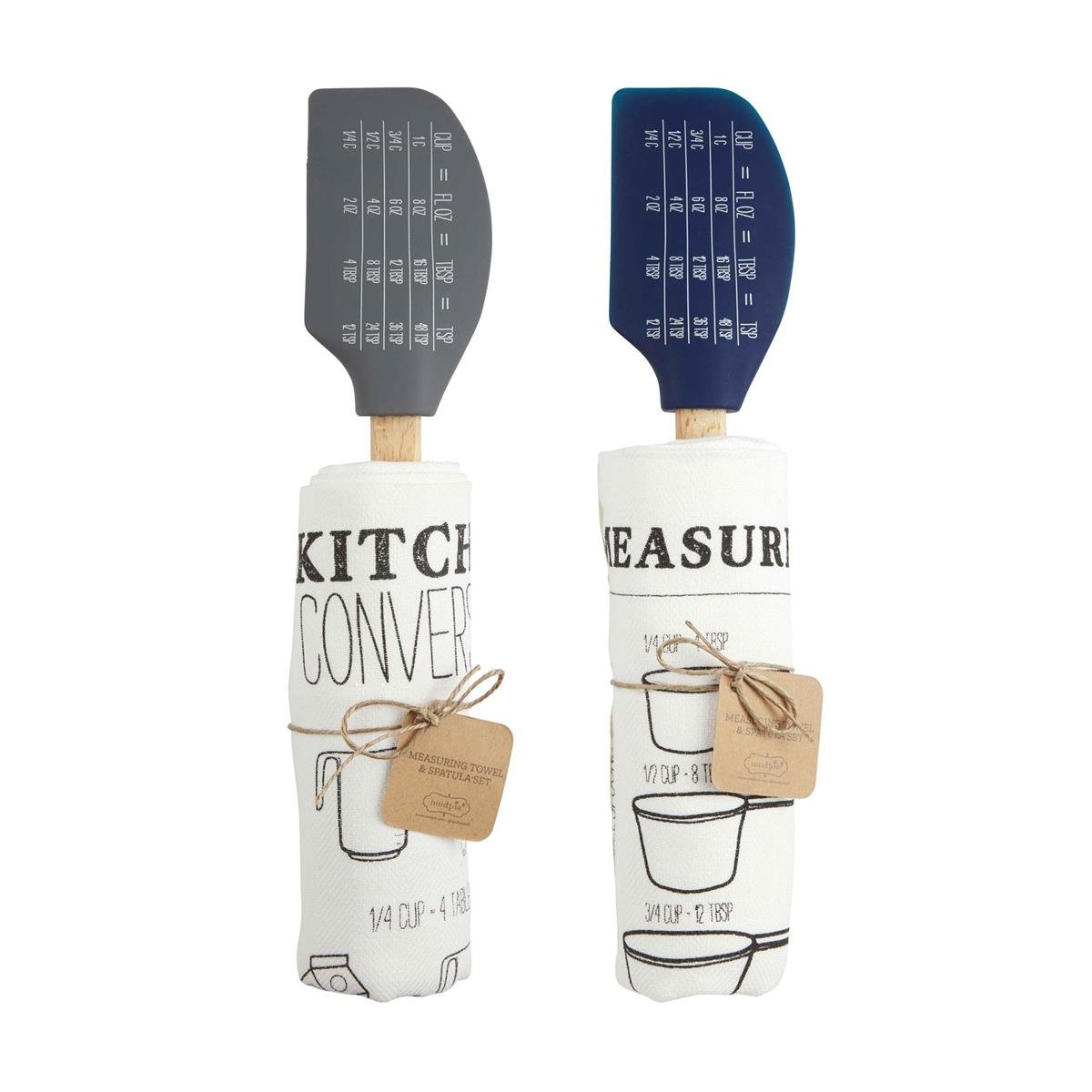 Mud Pie Conversion Spatula & Towel Set - CeCe's Home & Gifts