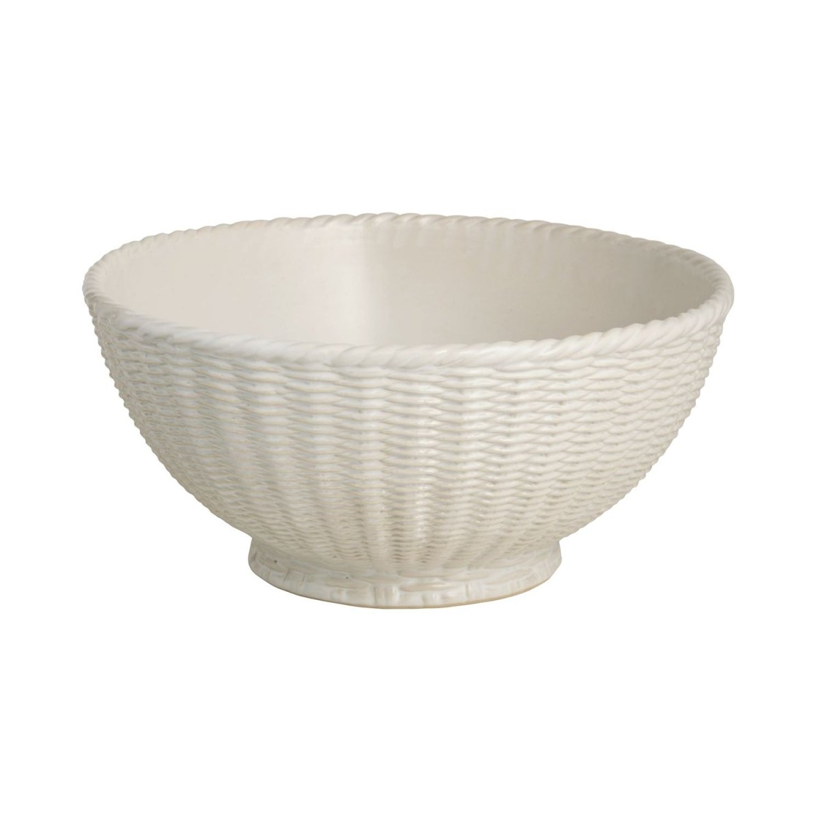 Mud Pie Mud Pie Decorative Ceramic Woven Bowl | CeCe's Home & Gifts