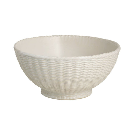 Mud Pie Mud Pie Decorative Ceramic Woven Bowl | CeCe's Home & Gifts