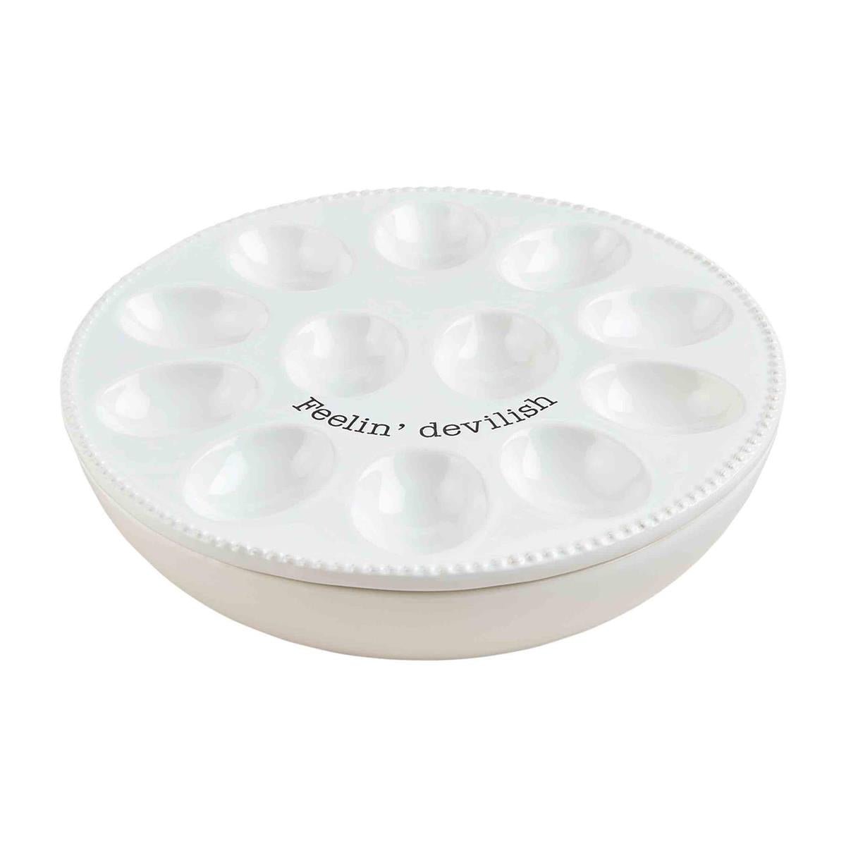Mud Pie Mud Pie Deviled Egg Chiller Set | CeCe's Home & Gifts