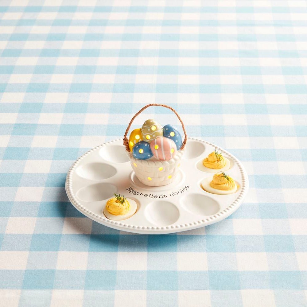 Mud Pie Mud Pie Deviled Egg Tray For Light-up Sitters | CeCe's Home & Gifts