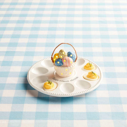 Mud Pie Mud Pie Deviled Egg Tray For Light-up Sitters | CeCe's Home & Gifts