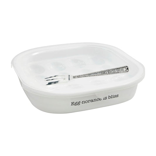 Mud Pie Mud Pie Deviled Egg Tray With Lid Set | CeCe's Home & Gifts