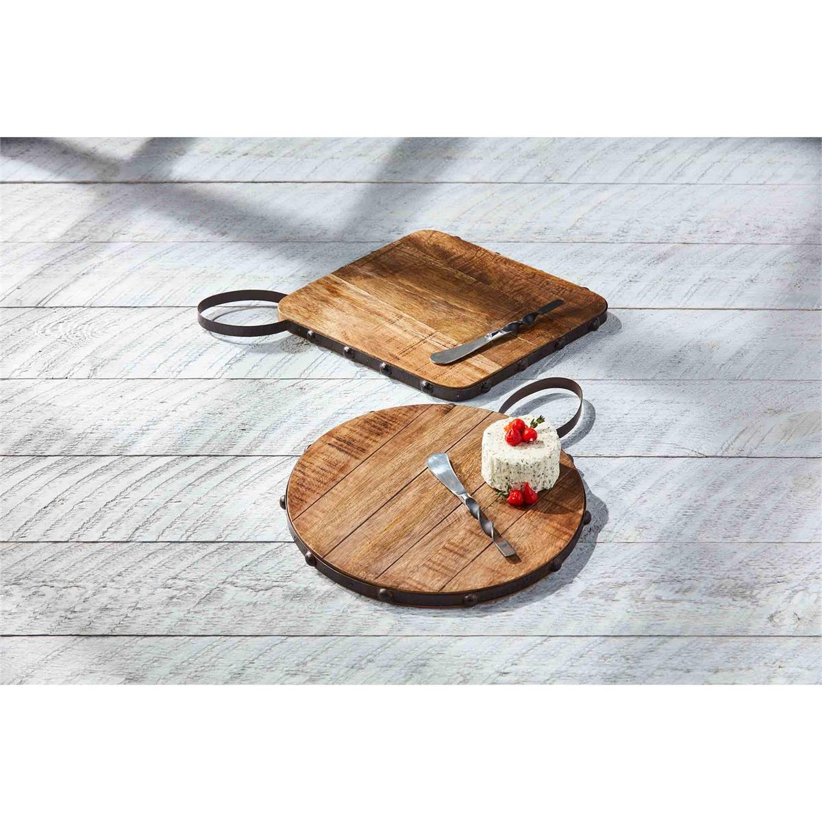 Mud Pie Mud Pie Diamond Wood Metal Bead Board Set | CeCe's Home & Gifts