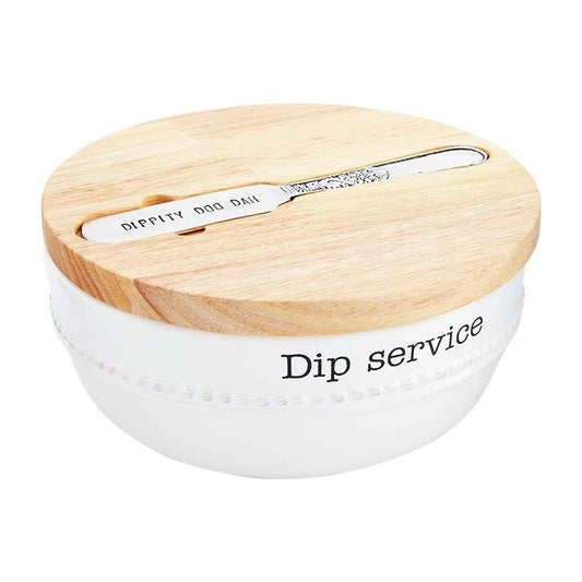 Mud Pie Dip Bowl with Lid Set - CeCe's Home & Gifts