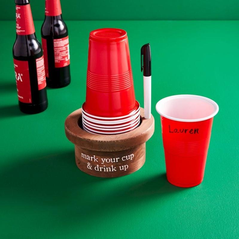 Mud Pie Disposable Cup & Marker Set - CeCe's Home & Gifts