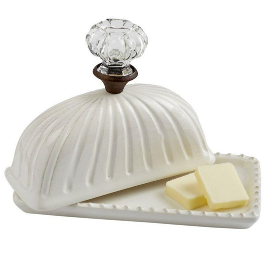 Mud Pie Mud Pie Door Knob Butter Dish | CeCe's Home & Gifts