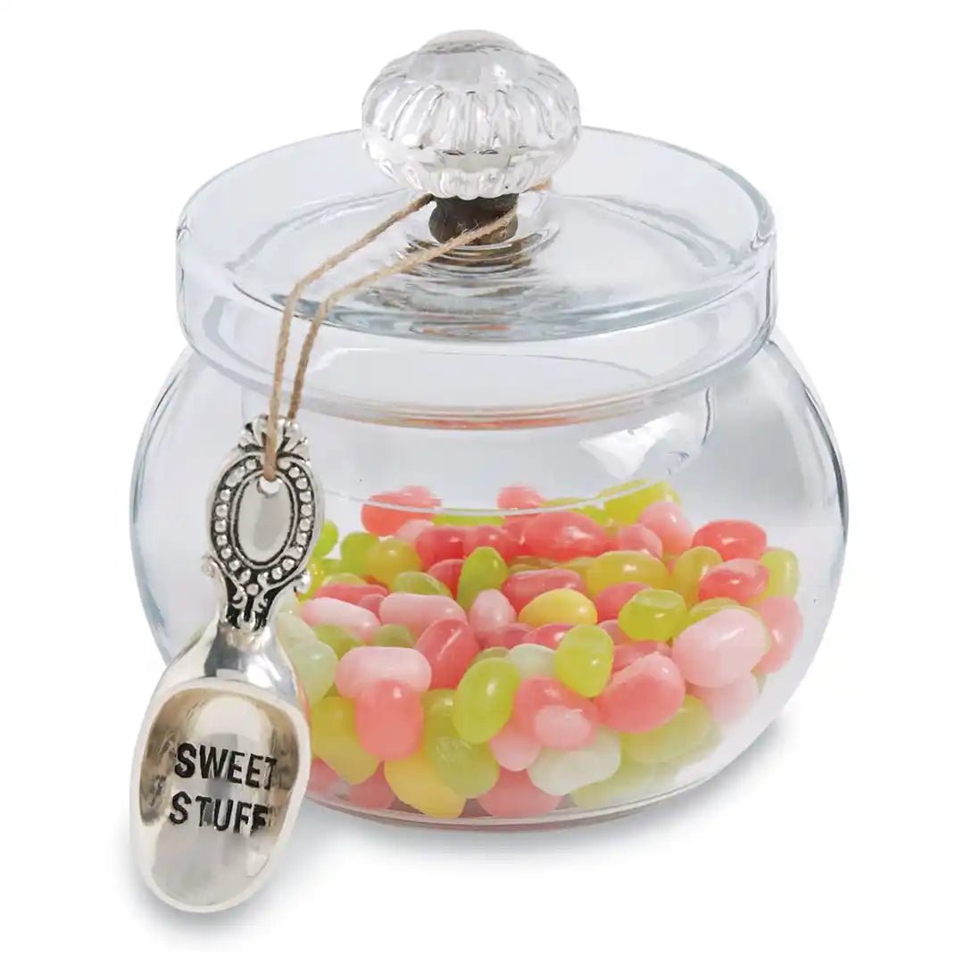 Mud Pie Door Knob Glass Candy Jar Set - CeCe's Home & Gifts