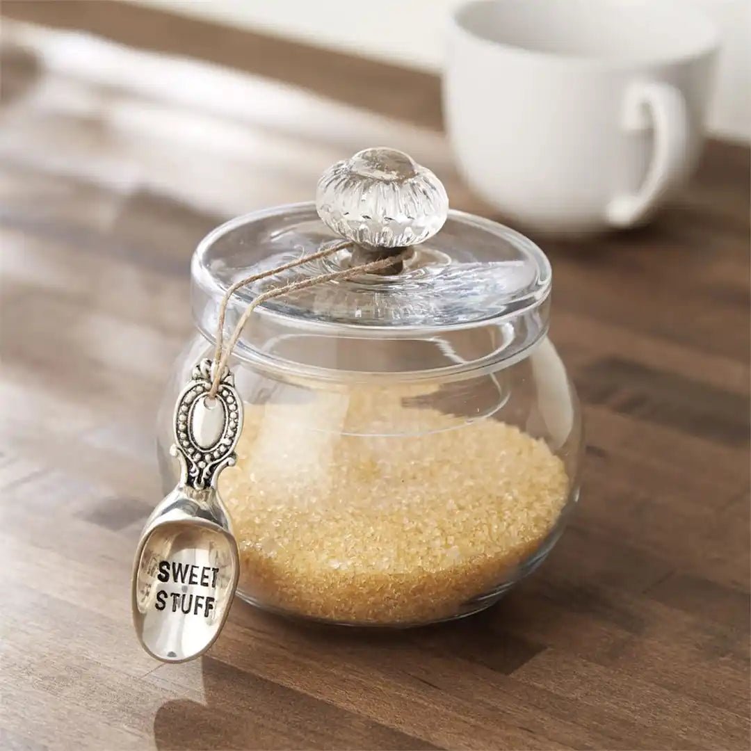 Mud Pie Mud Pie Door Knob Glass Candy Jar Set | CeCe's Home & Gifts