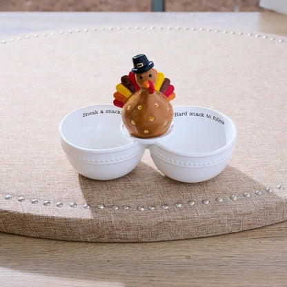 Mud Pie Mud Pie Double Dip Bowl | CeCe's Home & Gifts