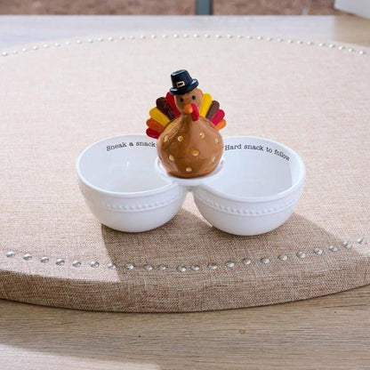 Mud Pie Mud Pie Double Dip Bowl | CeCe's Home & Gifts