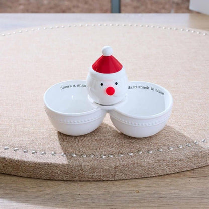 Mud Pie Mud Pie Double Dip Bowl | CeCe's Home & Gifts