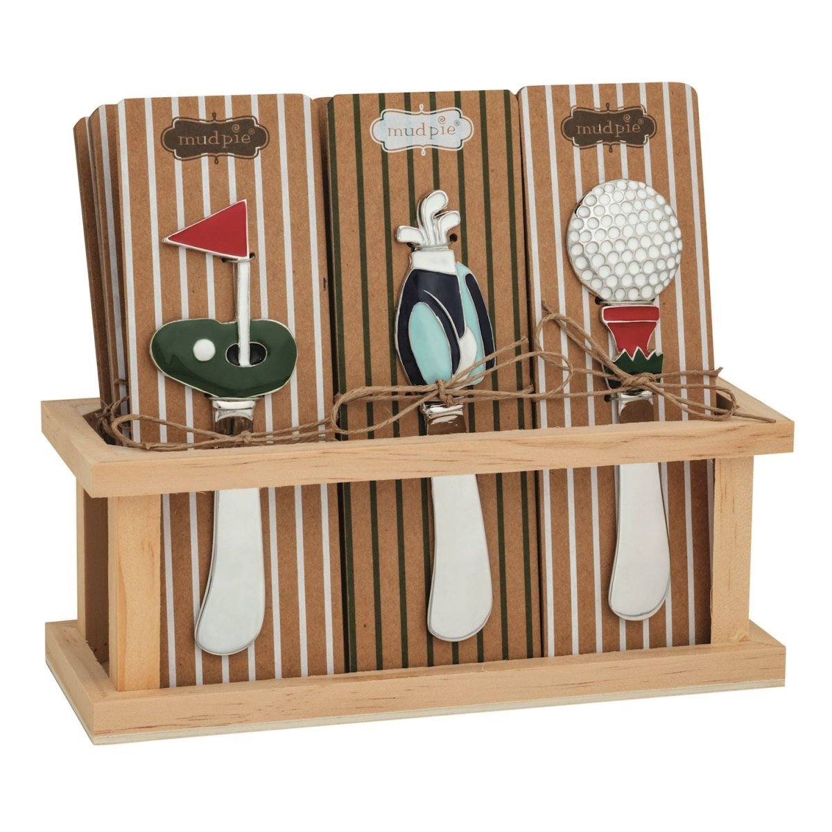 Mud Pie Mud Pie Enamel Golf Spreaders - 3 Styles | CeCe's Home & Gifts