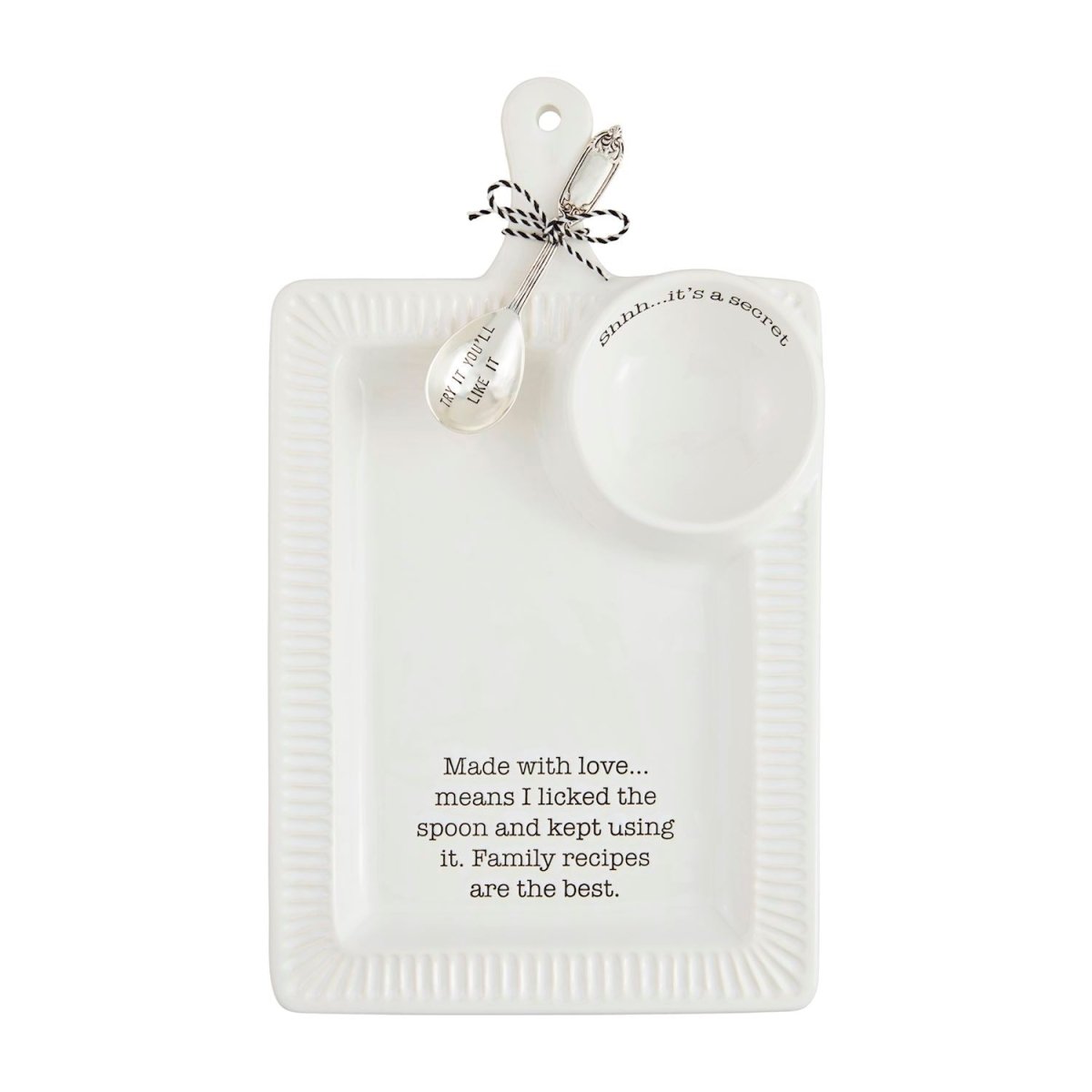 Mud Pie Mud Pie Family Recipe Chip & Dip Set | CeCe's Home & Gifts