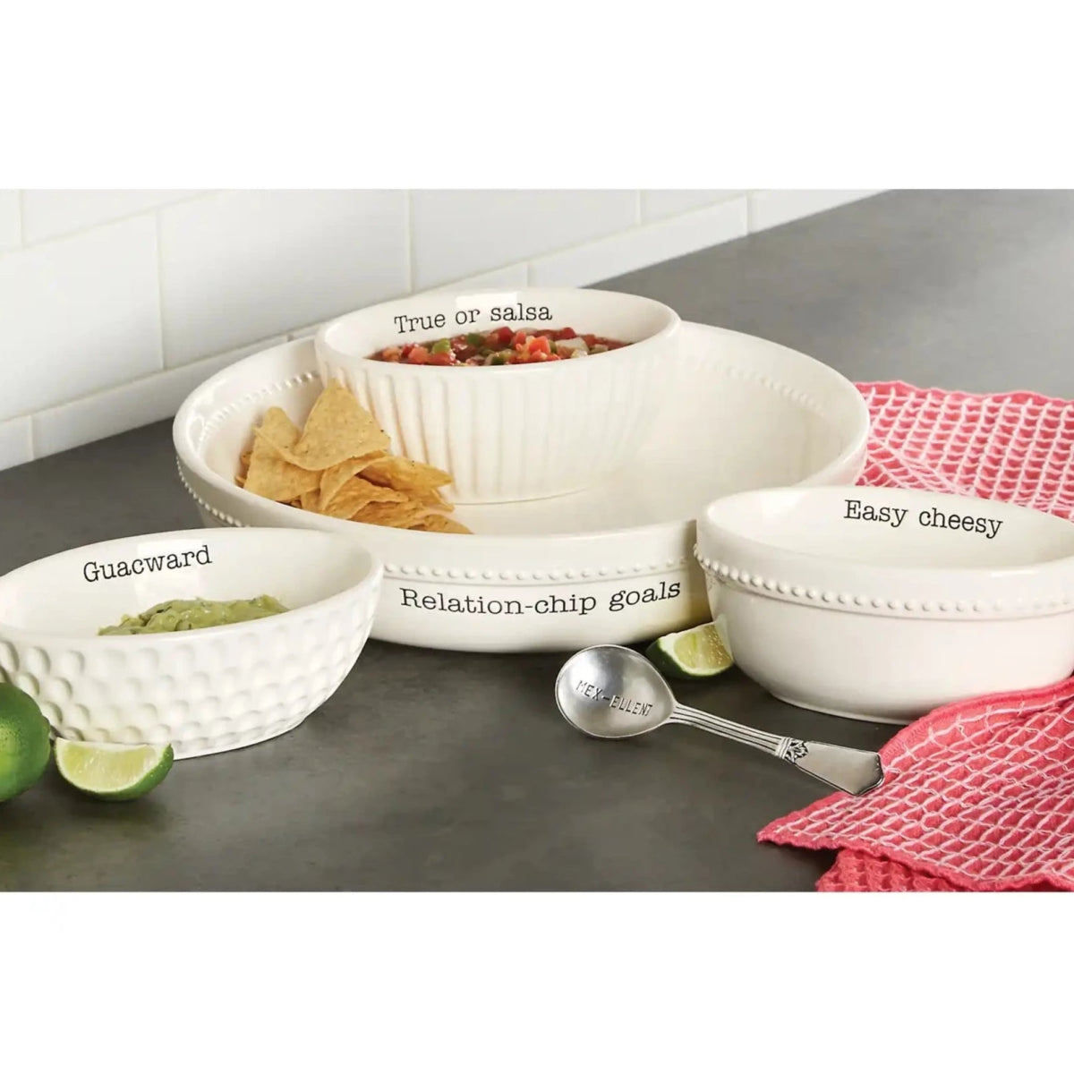 Mud Pie Fiesta Medley Serving Set - CeCe's Home & Gifts