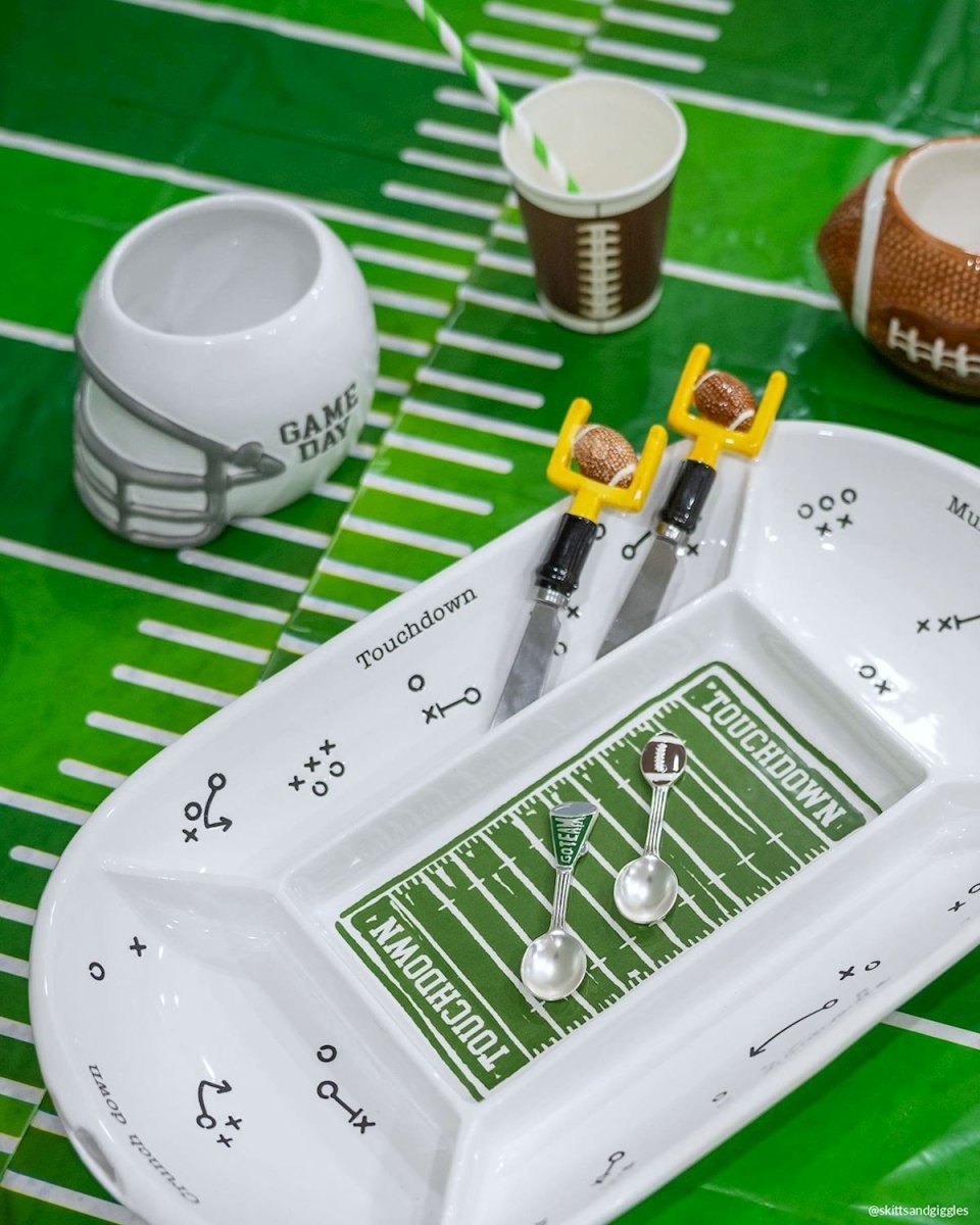 Mud Pie Mud Pie Football Dip Bowl Set - 2 Styles | CeCe's Home & Gifts