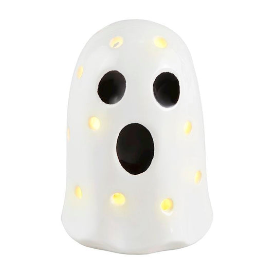 Mud Pie Mud Pie Ghost Light-Up Sitter | CeCe's Home & Gifts