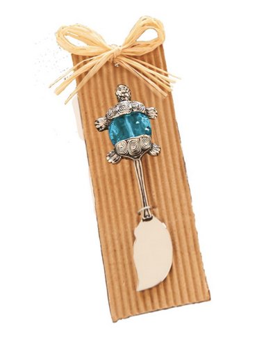 Mud Pie Mud Pie Glass Sea Life Mini Spreader | CeCe's Home & Gifts