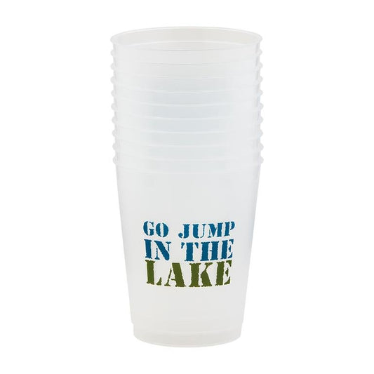 Mud Pie "Go Jump" Retreat Flex Cup Set - CeCe's Home & Gifts