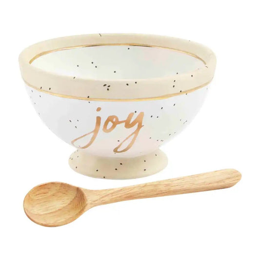 Mud Pie Gold Joy Dip Bowl - CeCe's Home & Gifts