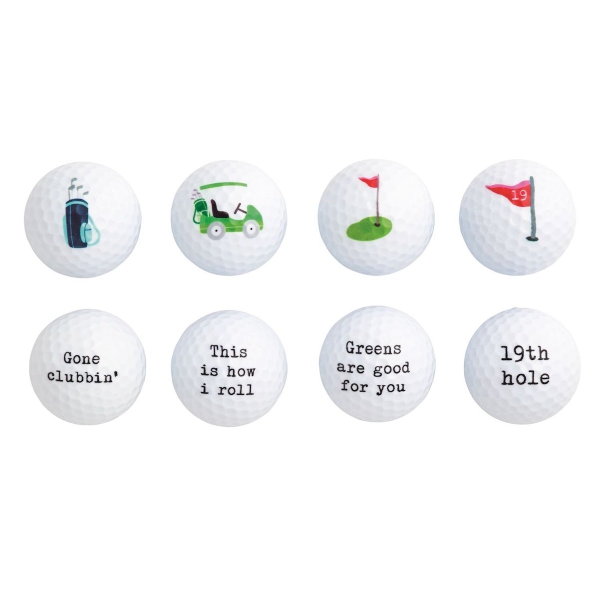 Mud Pie Mud Pie Golf Ball Gift Set | CeCe's Home & Gifts