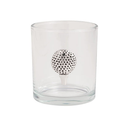 Mud Pie Mud Pie Golf Double Old Fashioned Glass | CeCe's Home & Gifts